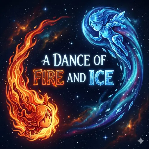 A Dance of Fire and Ice unblocked - two orbiting planets rhythm game playable for free online